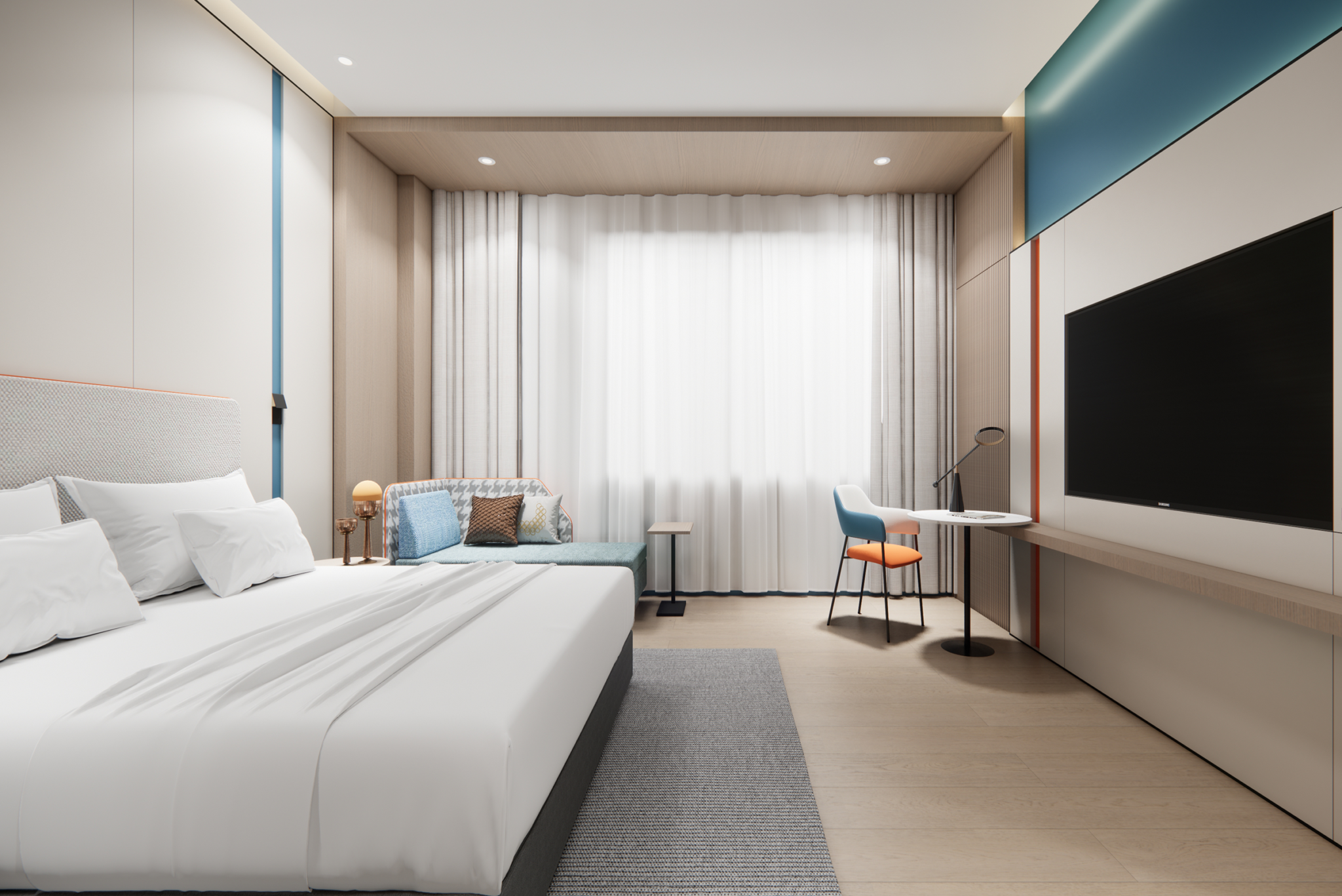 Hanting Hotel Custom Hotel Furniture Project